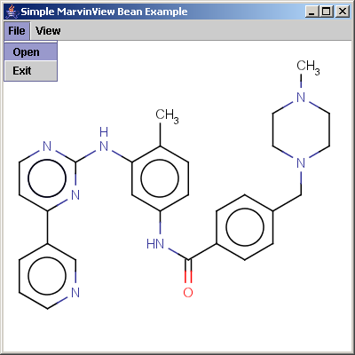 Simple MarvinView example