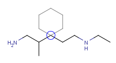 Adding a cyclohexane template to a secondary carbon atom