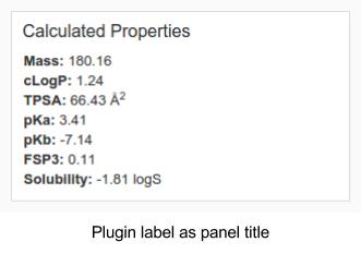 plugin window label